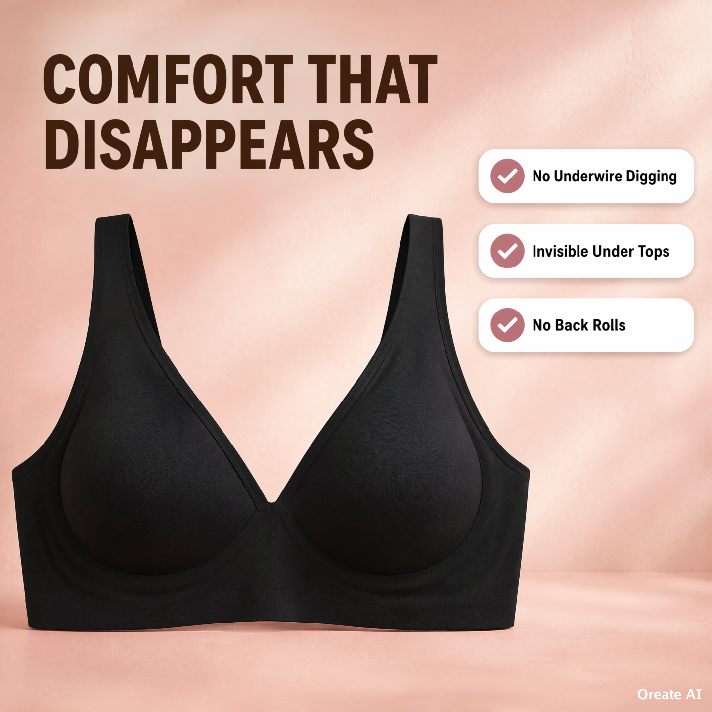 Comfort Invisible Bra