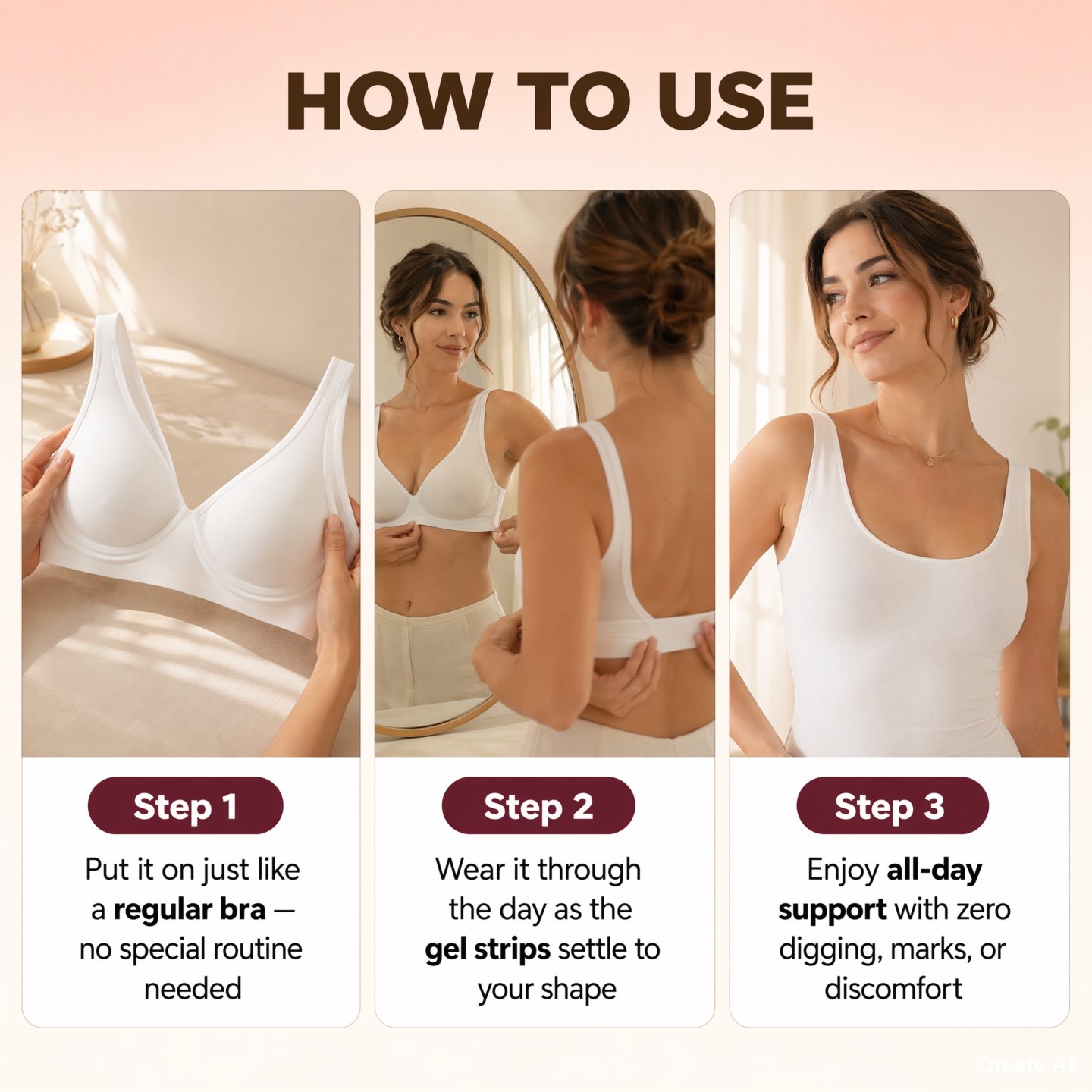 Comfort Invisible Bra